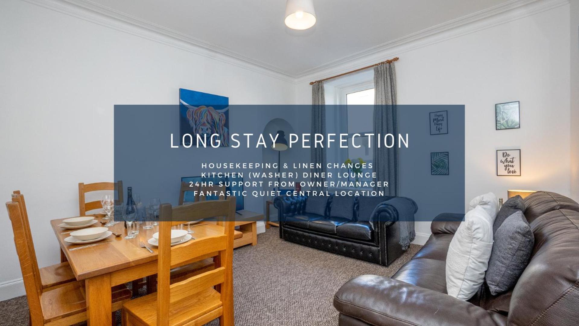 Dwellcome Ltd 3 Double Bedroom - Our Site For Assurance Apartment Aberdeen